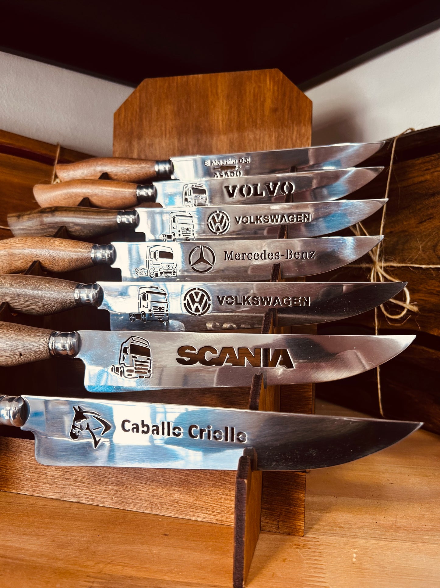 Cuchillos M/Madera Inoxidable