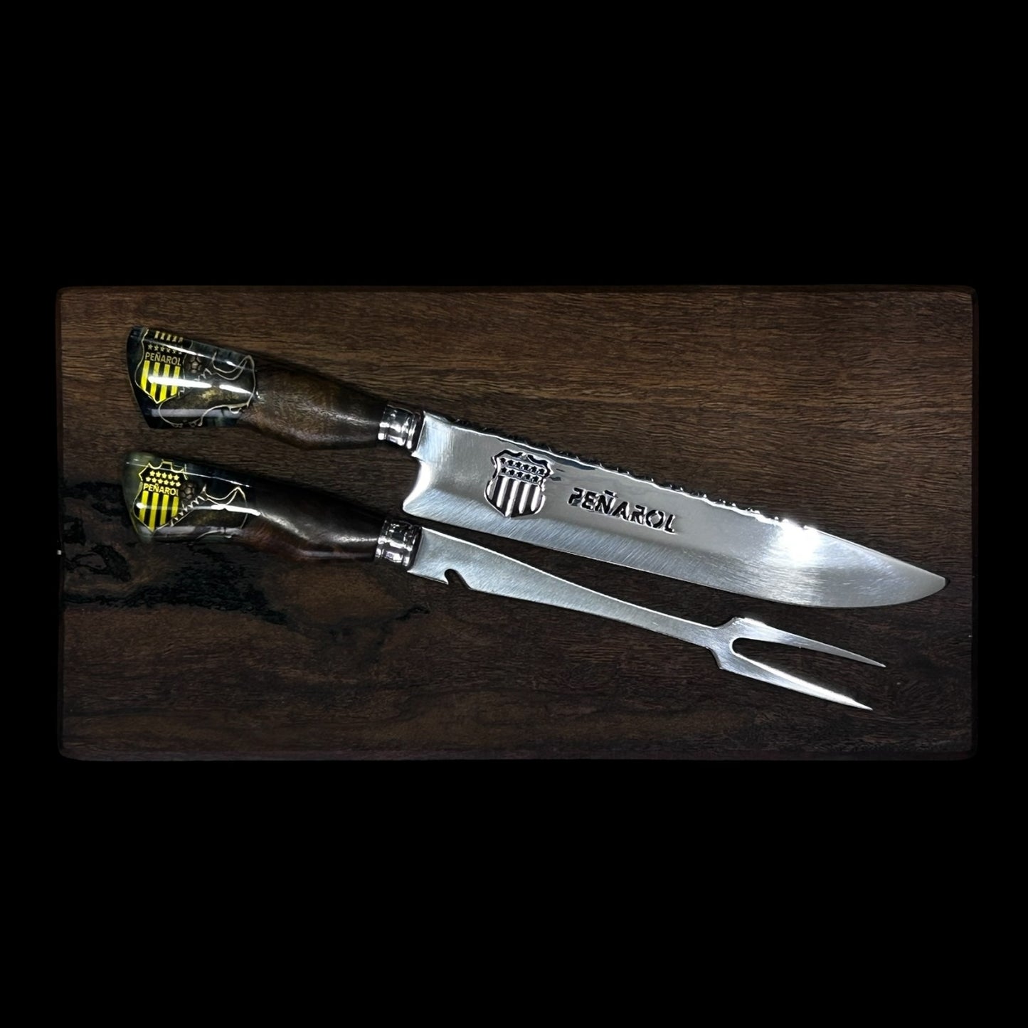 Cuchillo y pincho + packaging