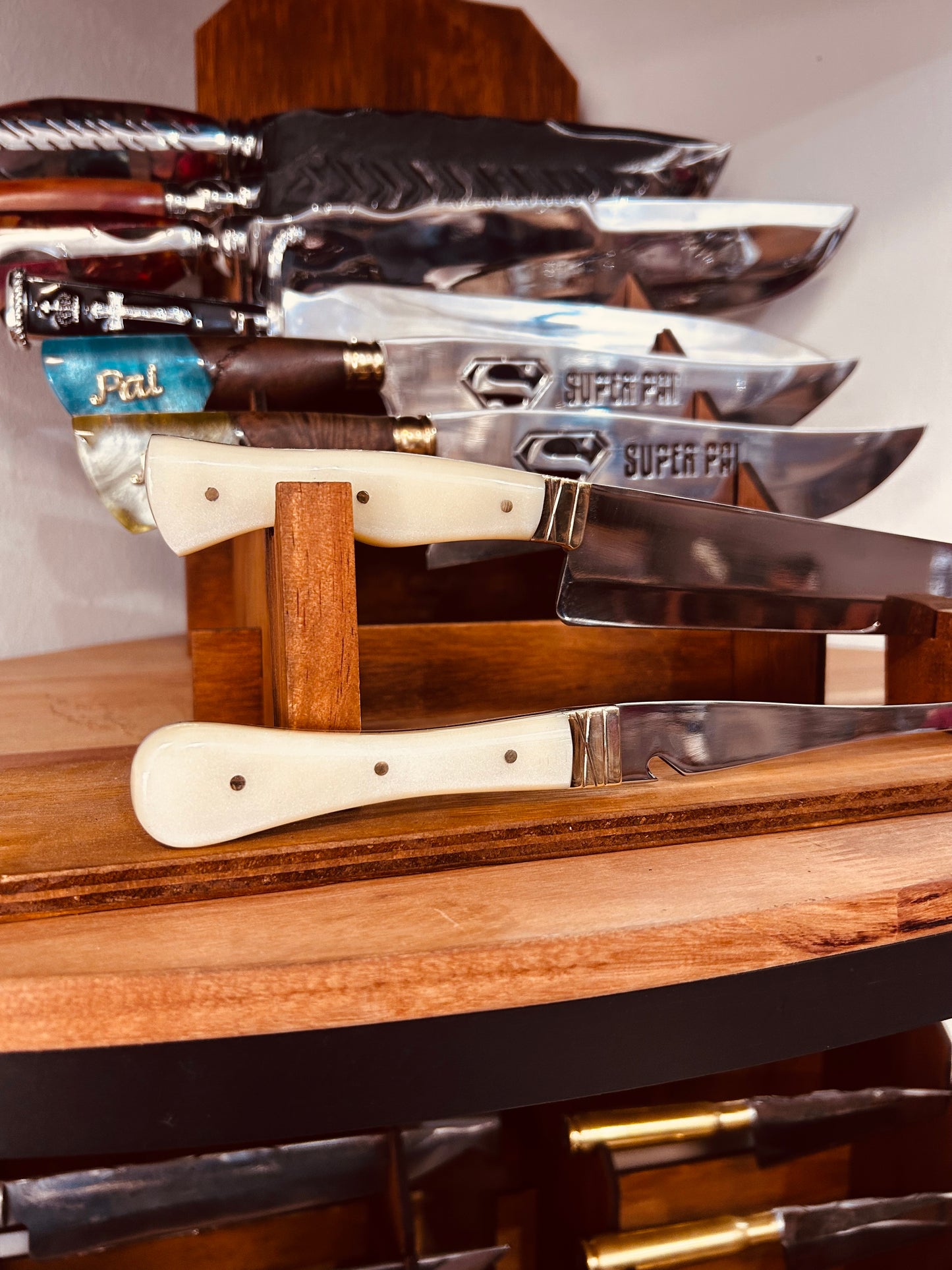 Kit Gaucho Cuchillo y Pincho Acrílico