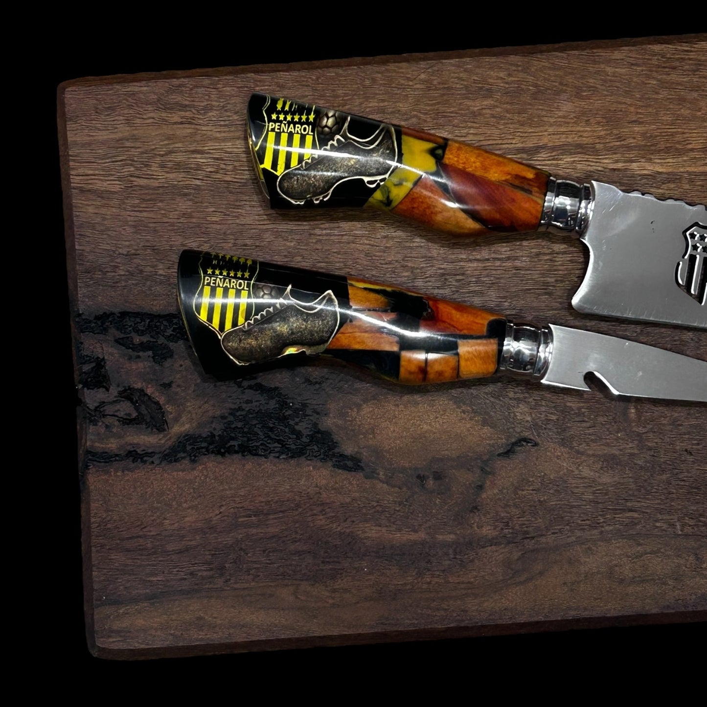 Cuchillo y pincho + packaging