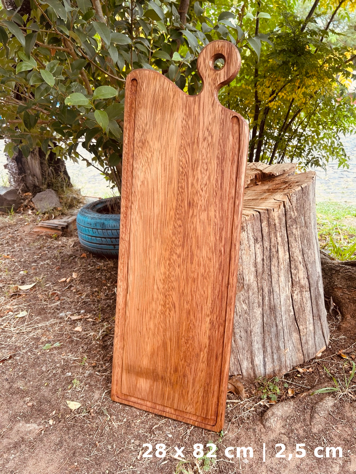 Tabla Familiar Cedro C/Mango