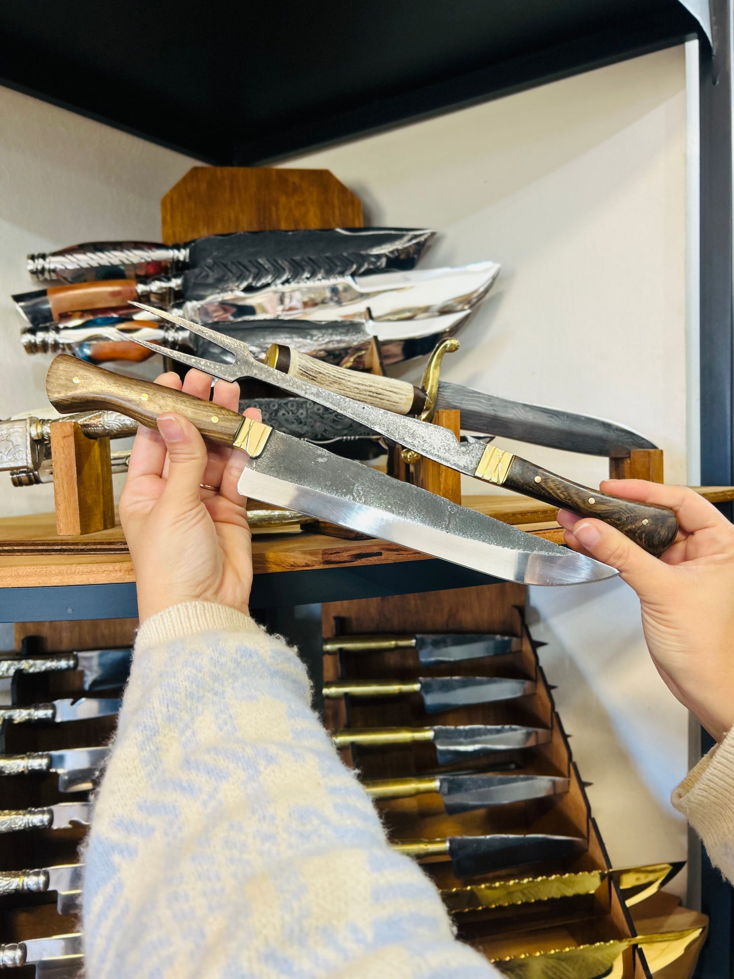 Kit Gaucho Cuchillo y Pincho