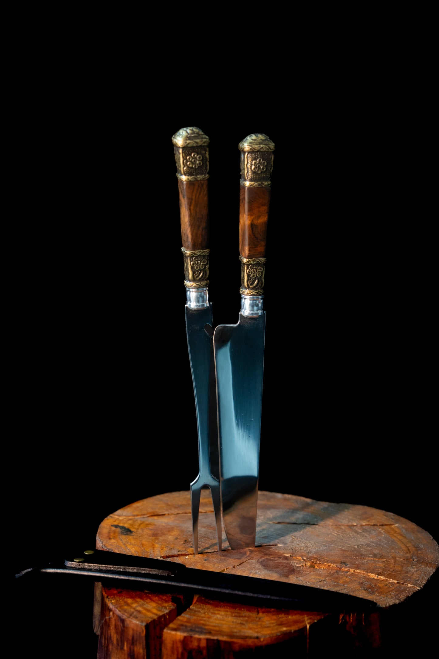 Conjunto Zamak/Madera