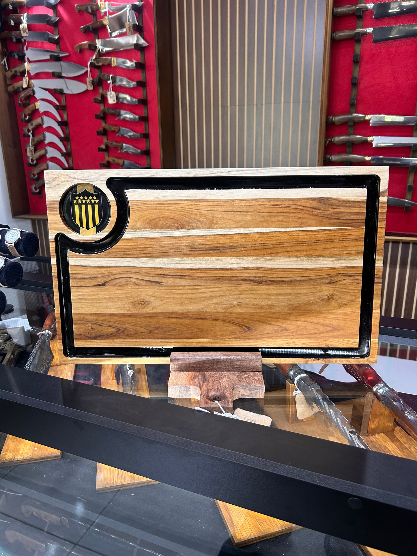 Placa de resina National/Peñarol