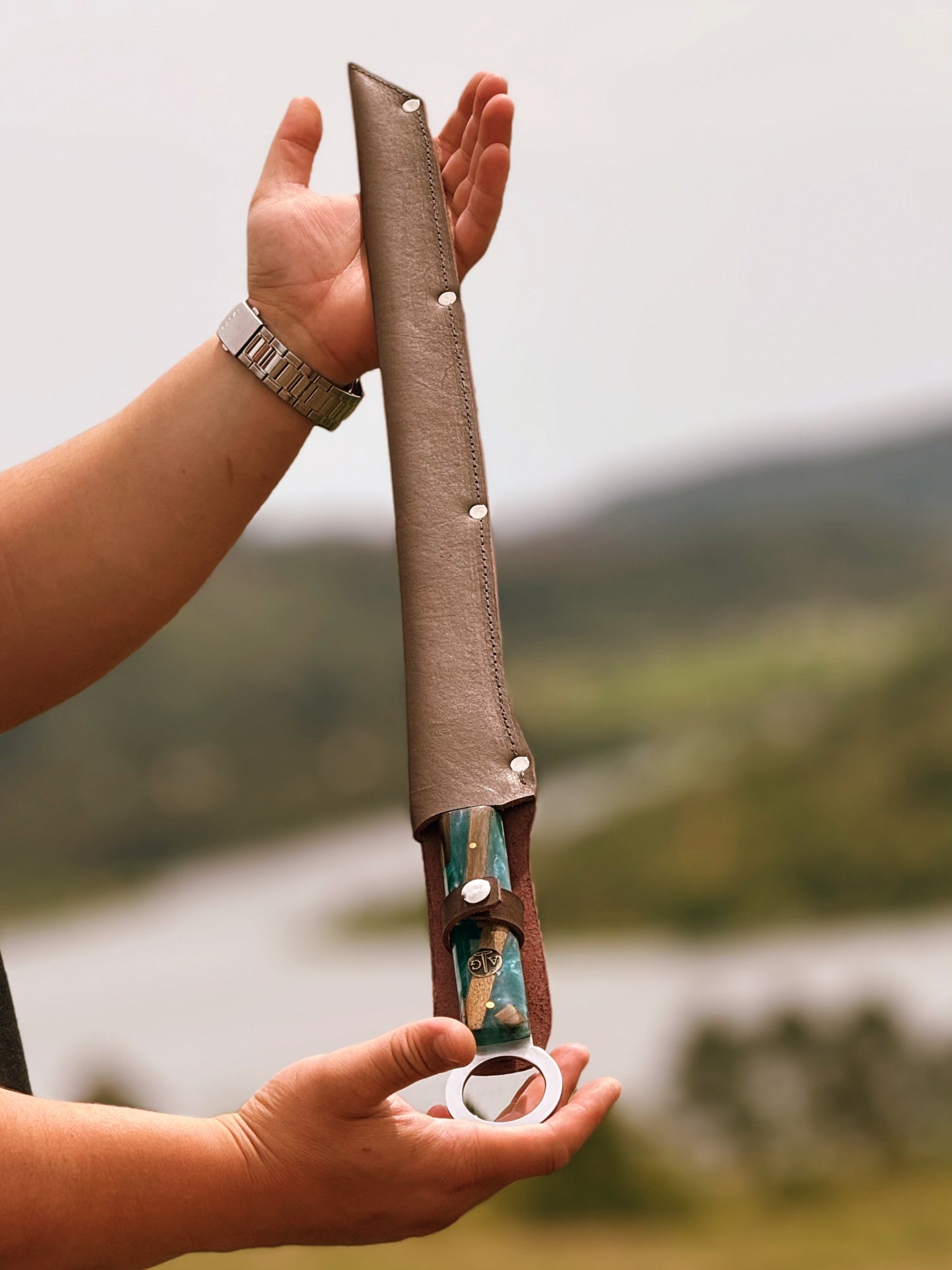 Espada China Esmeralda