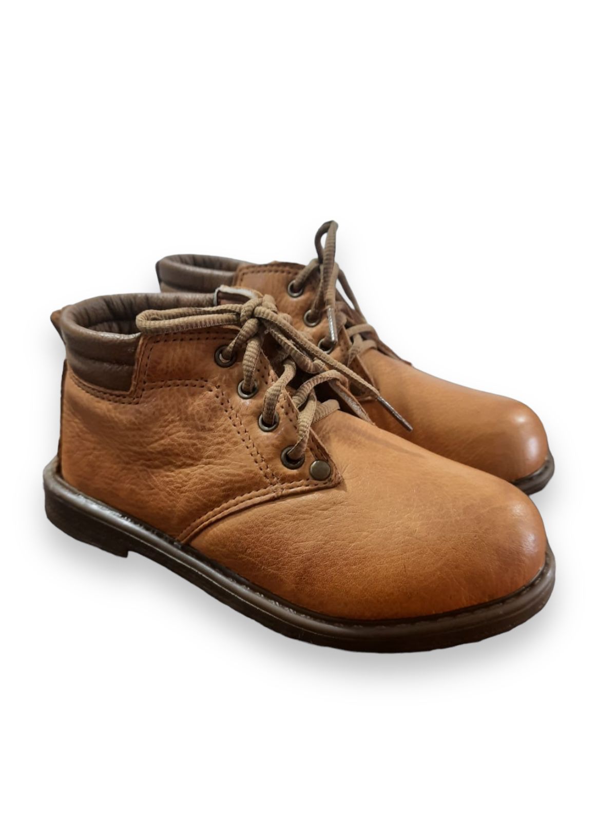 Botines de Cuero C/Cordón