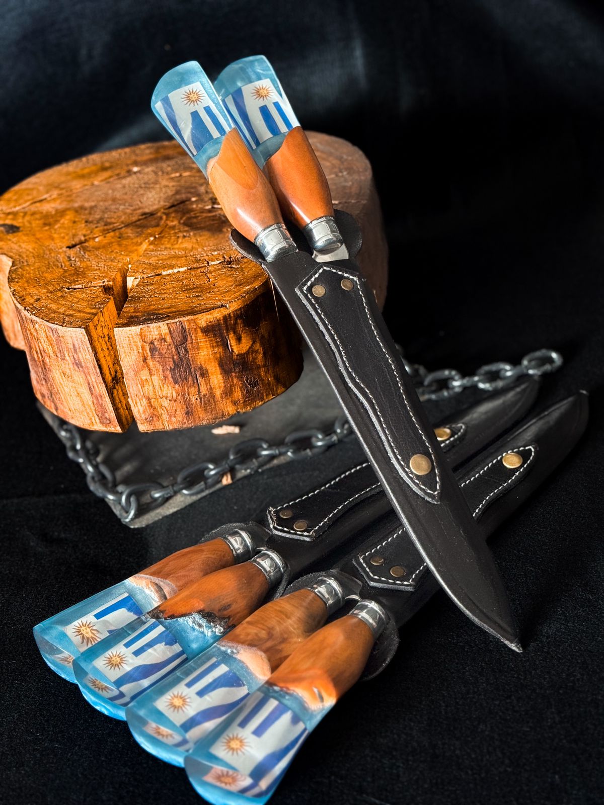 Conjunto Cuchillo y Pincho Uruguay