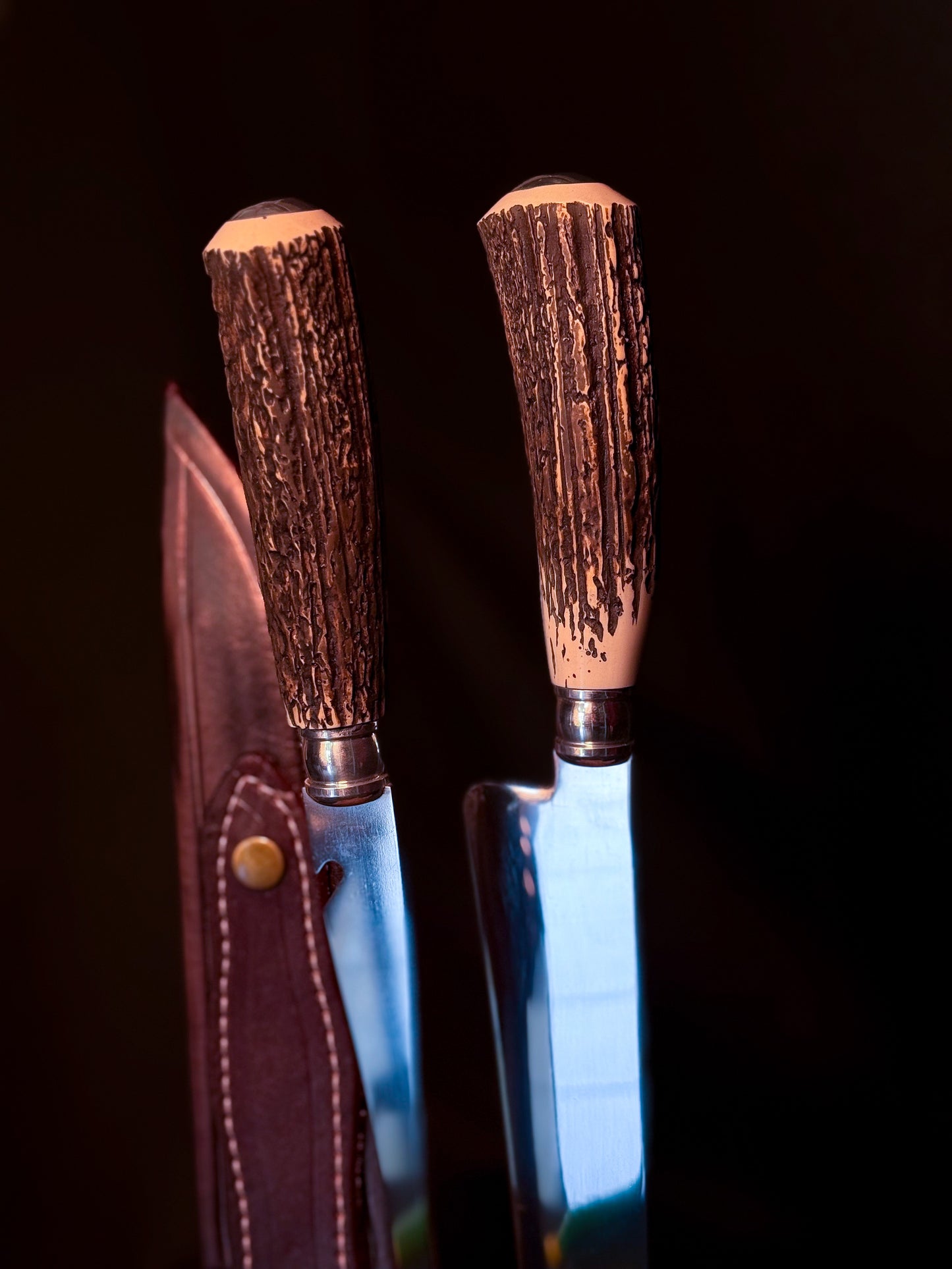 Cuchillo y Pincho Ciervo