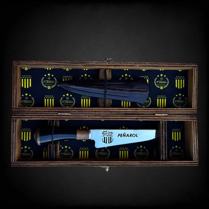 Cuchillo Criollo Peñarol + Caja