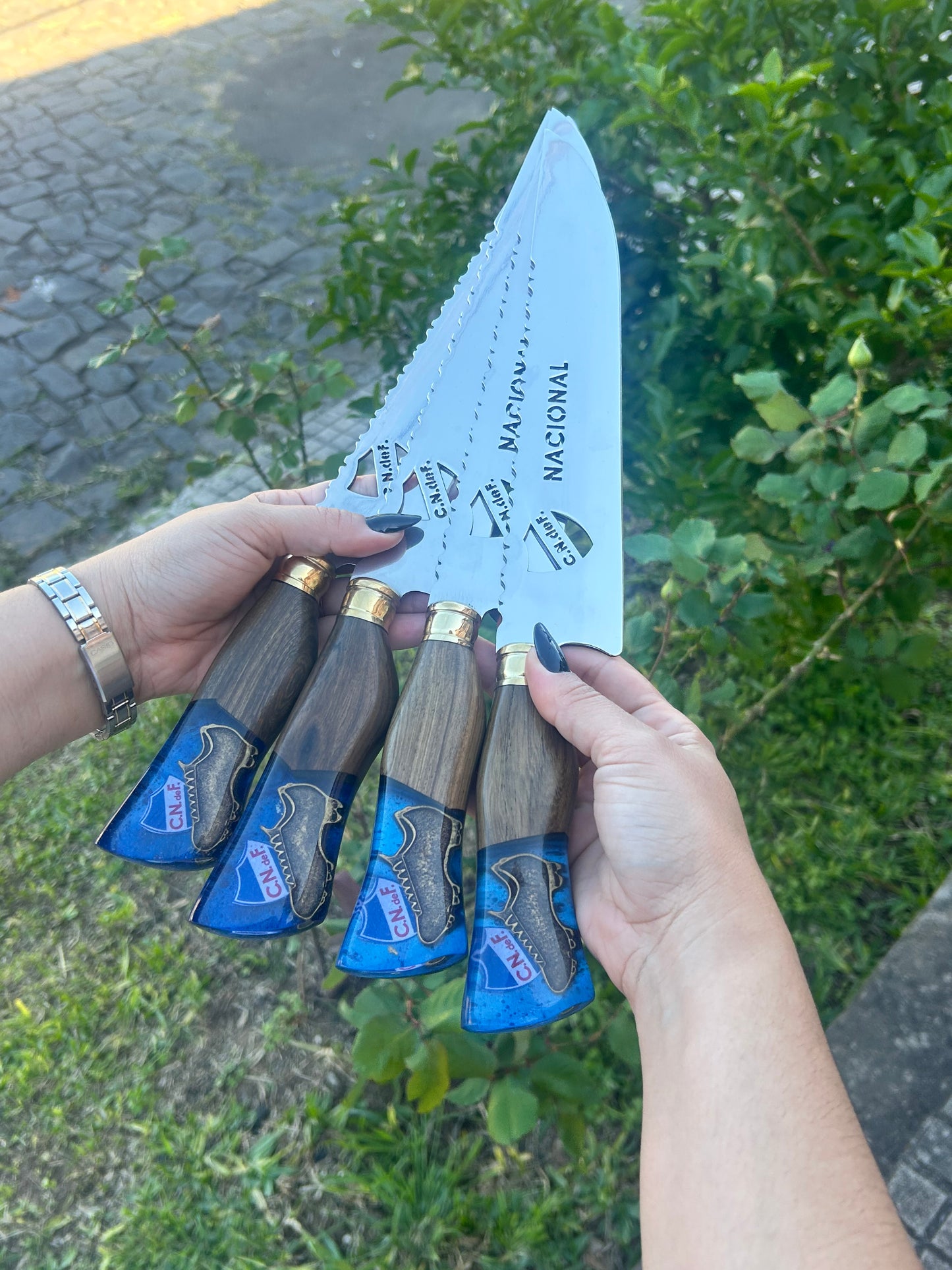 Faca do Clube Nacional de Futebol