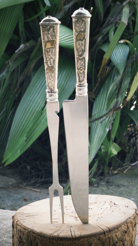 Conjunto Cuchillo Y Pincho