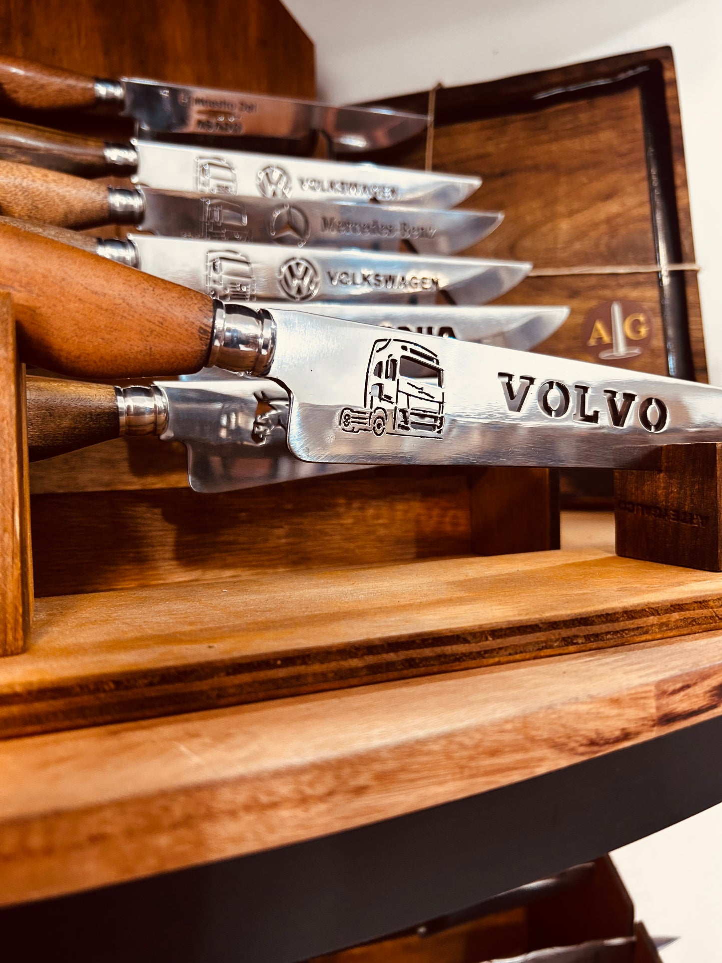 Cuchillos M/Madera Inoxidable