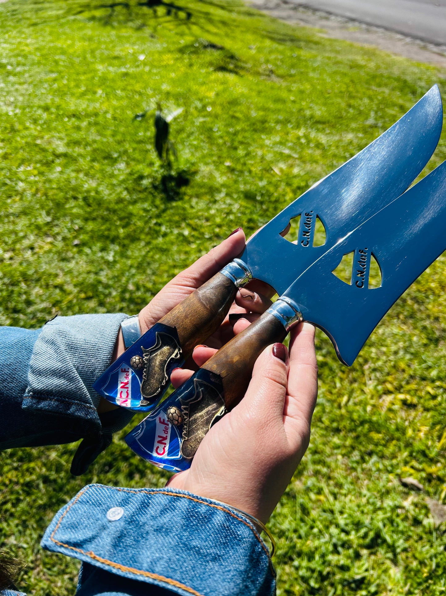 Picañera Cuchillo Club Nacional de Fútbol C/Caja