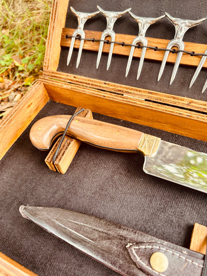 Cuchillo Sorobaca con Set Picada