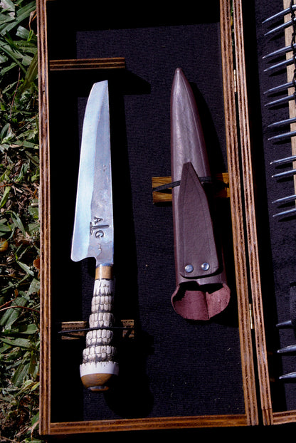 Faca Crioula com Conjunto de Corte