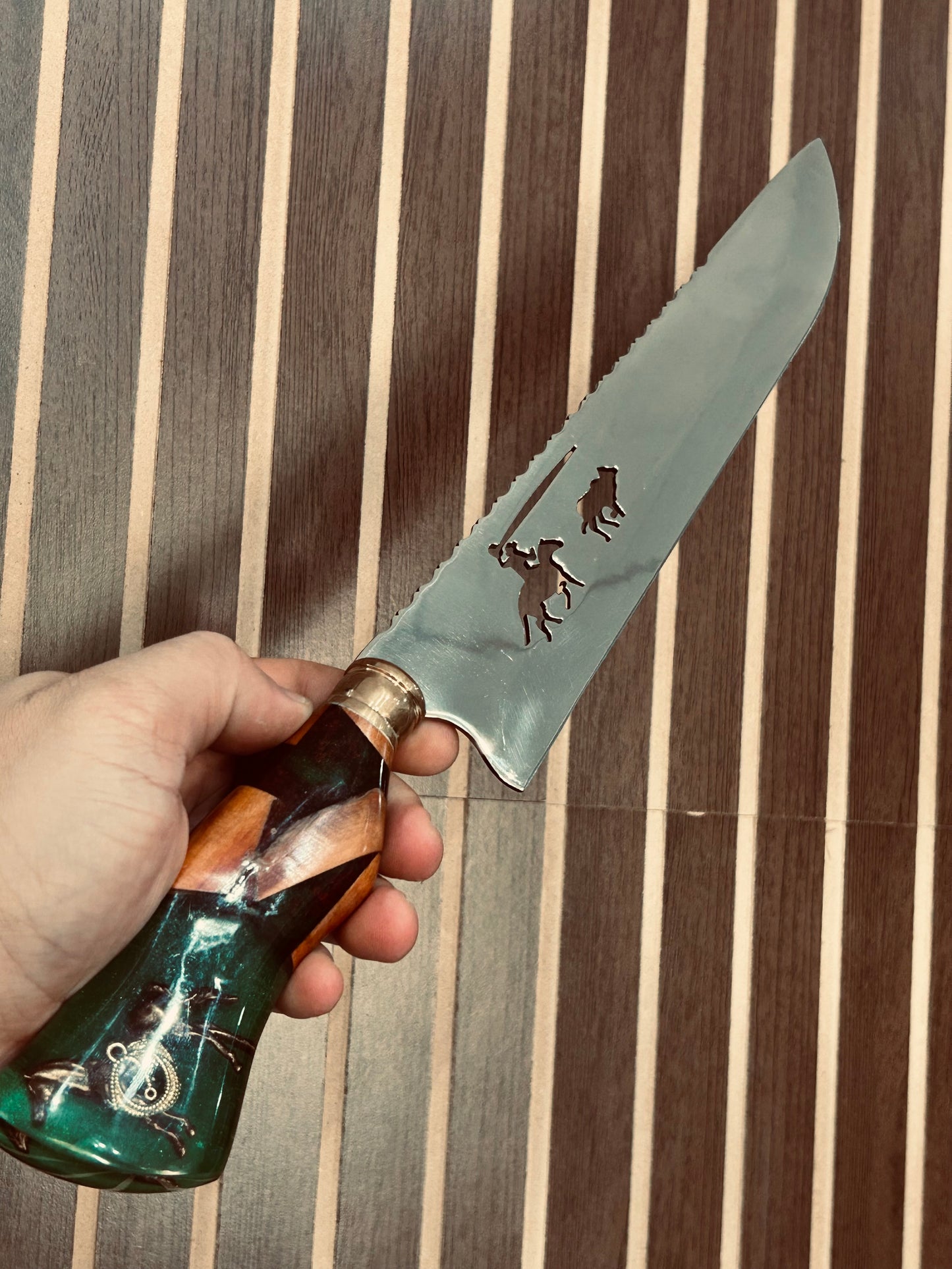 Cuchillo Caballo/ Lazador
