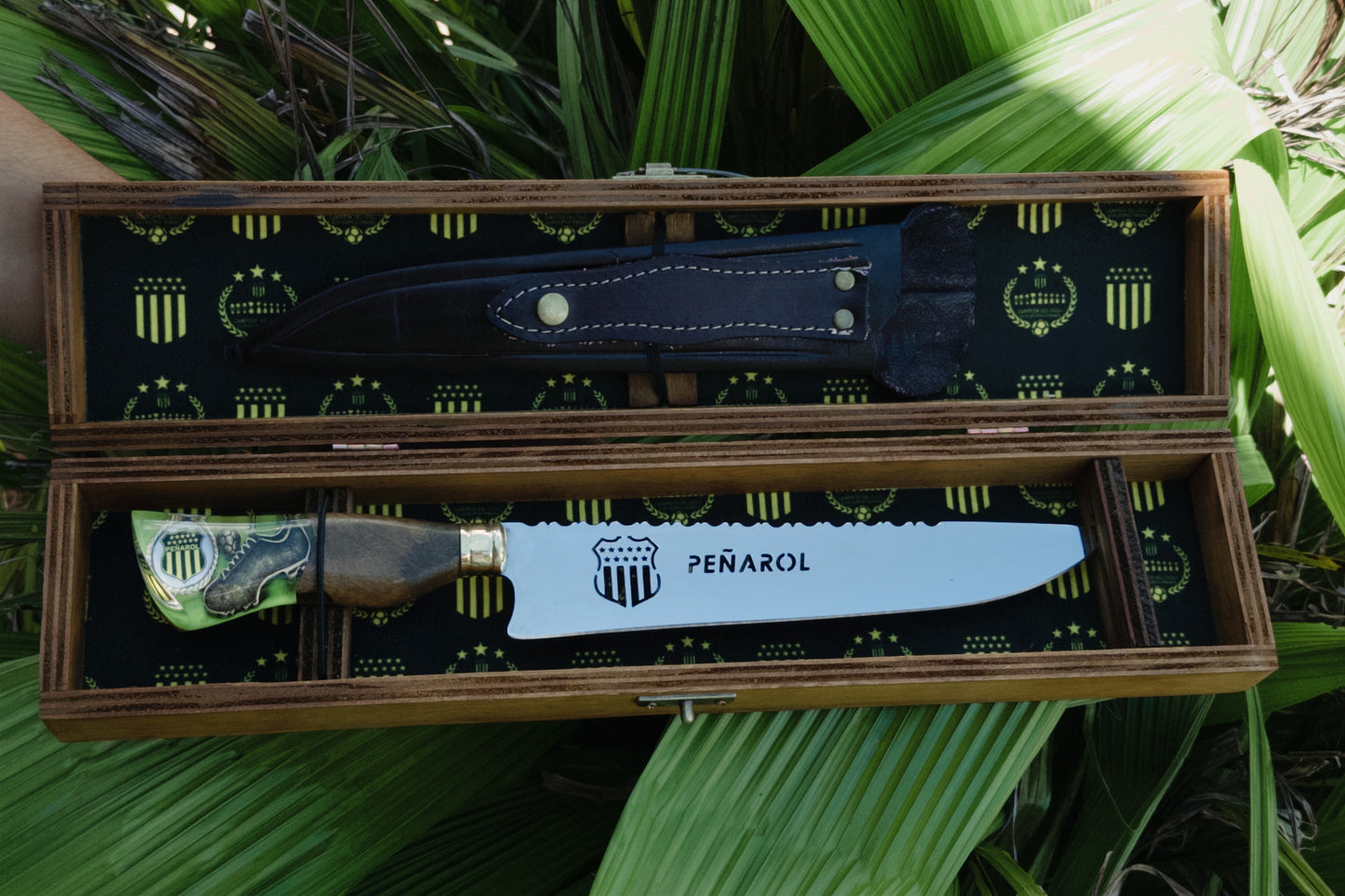 Cuchillo Peñarol con Caja
