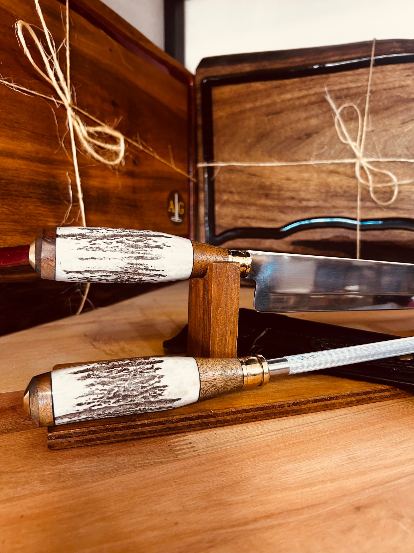 Conjunto Cuchillo Y Chaira