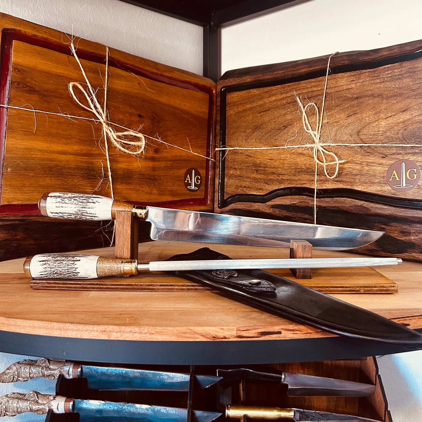 Conjunto Cuchillo Y Chaira