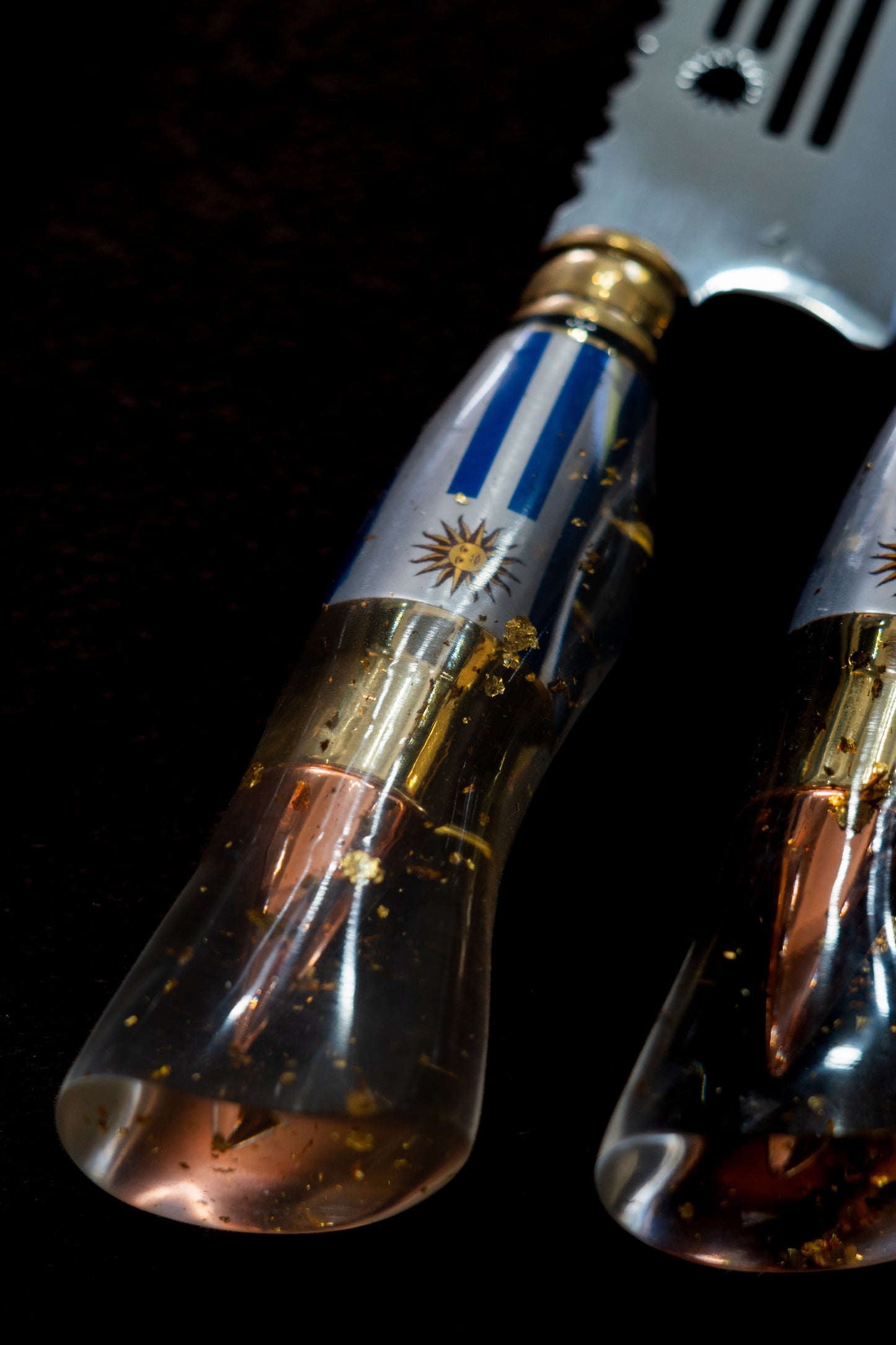 Conjunto Cuchillo y Pincho Uruguay / Munición