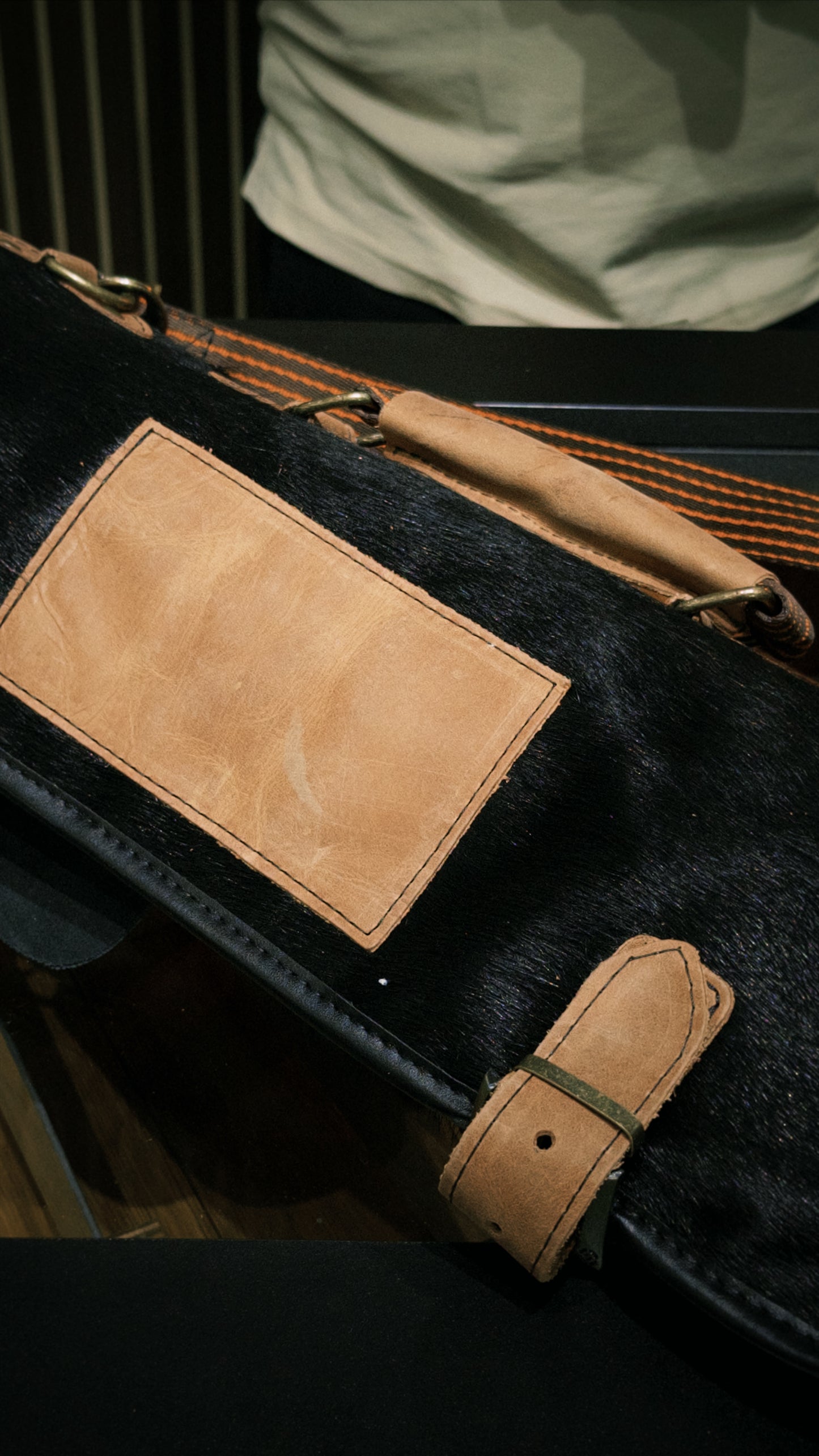 Estuche Cuero Pelo Bivino