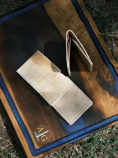 Billetera Cuero Crudo