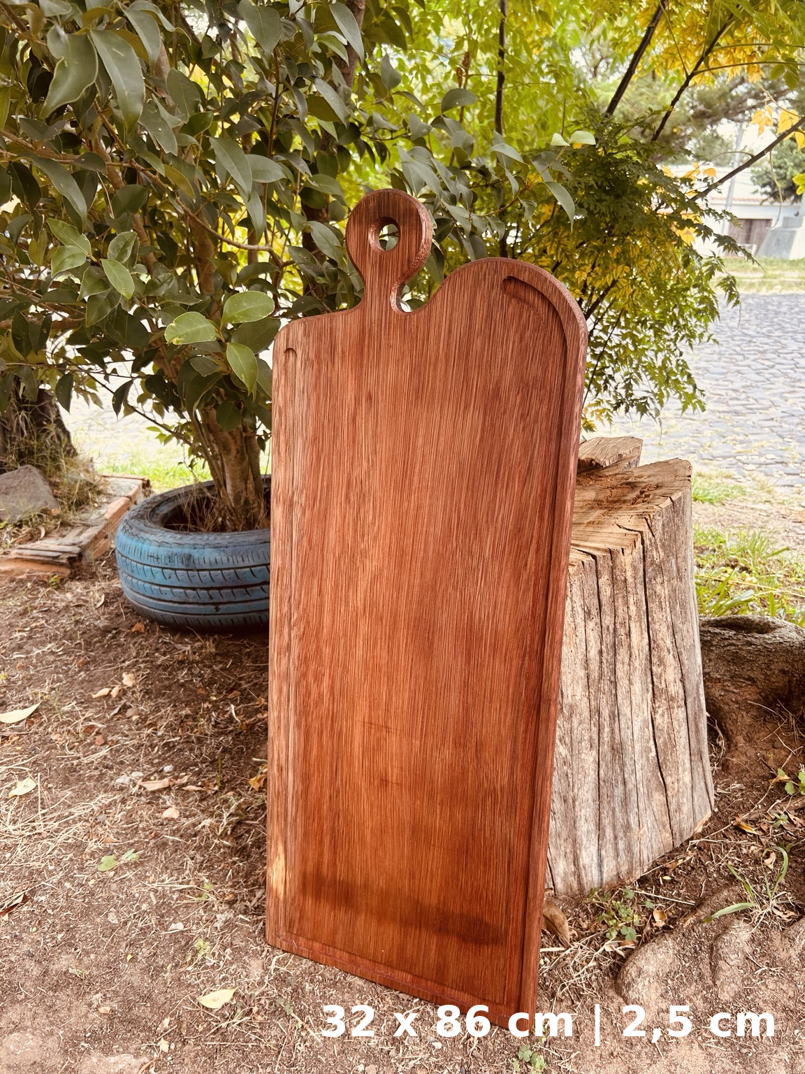 Tabla Familiar Cedro C/Mango
