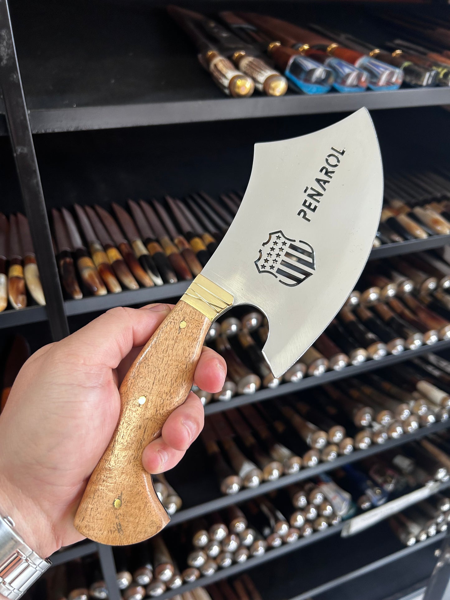 Hacha Peñarol M/Chato