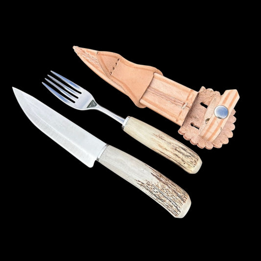 Cuchillo y Tenedor de Ciervo