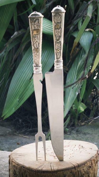 Conjunto Cuchillo Y Pincho