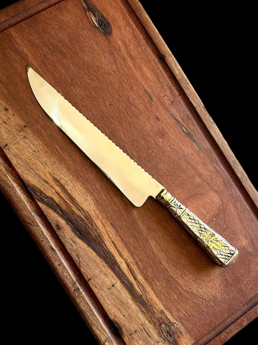 Cuchillo Alpaca y Bronce