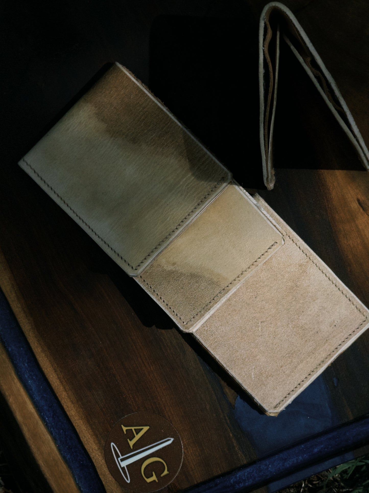 Billetera Cuero Crudo