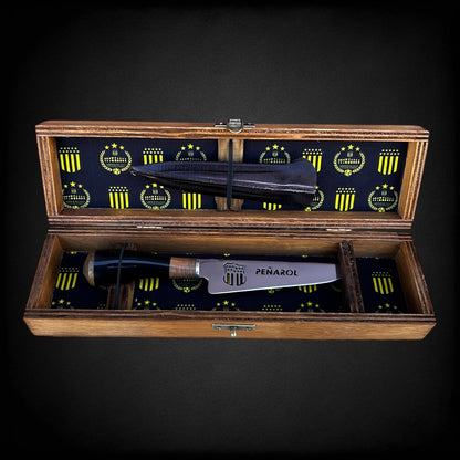 Cuchillo Criollo Peñarol + Caja