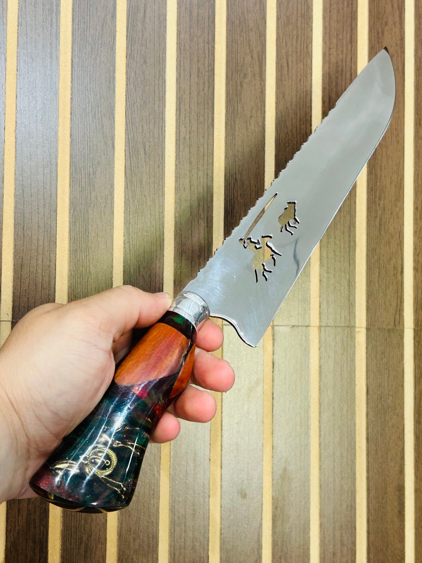 Cuchillo Caballo/ Lazador