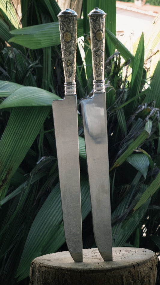 Cuchillo Alpaca y Bronce
