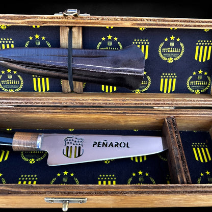 Cuchillo Criollo Peñarol + Caja