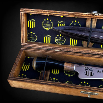 Cuchillo Criollo Peñarol + Caja