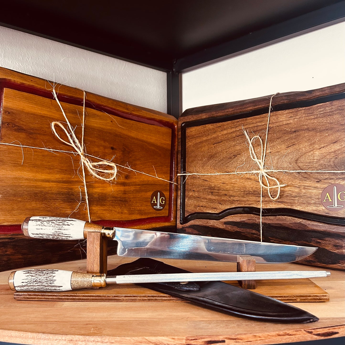 Conjunto Cuchillo Y Chaira