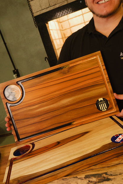 Placa de resina National/Peñarol