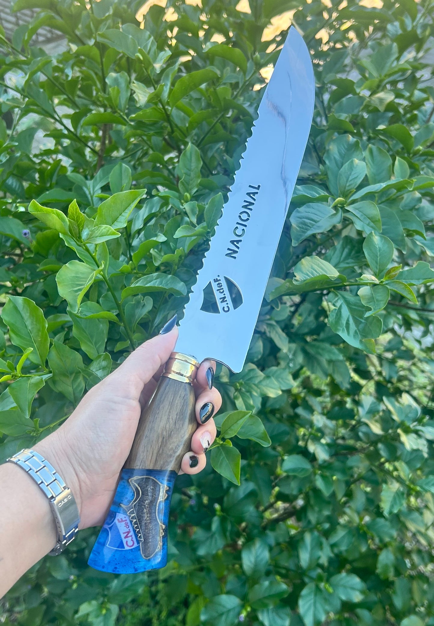 Faca do Clube Nacional de Futebol