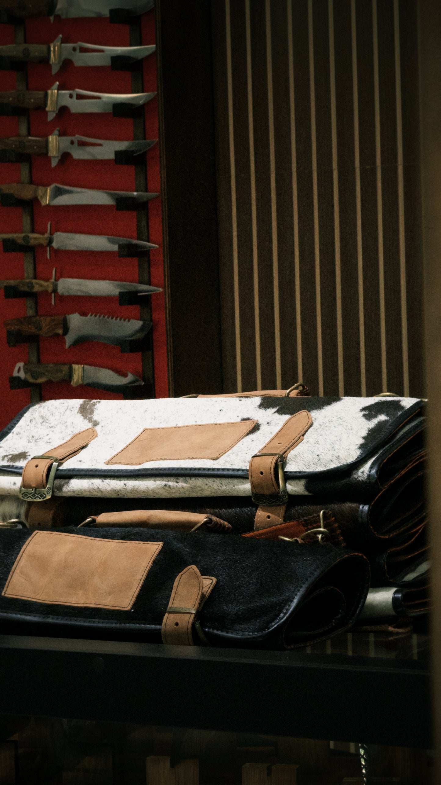 Estuche Cuero Pelo Bivino