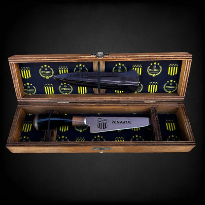 Cuchillo Criollo Peñarol + Caja