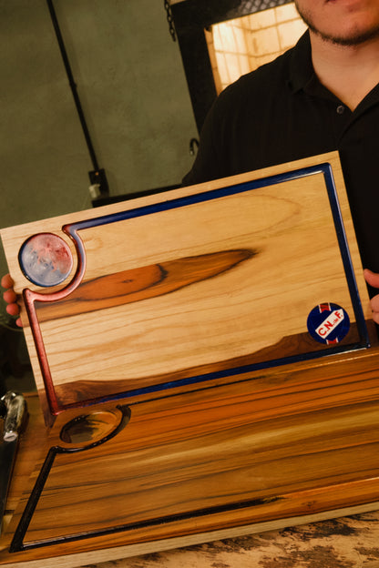 Placa de resina National/Peñarol