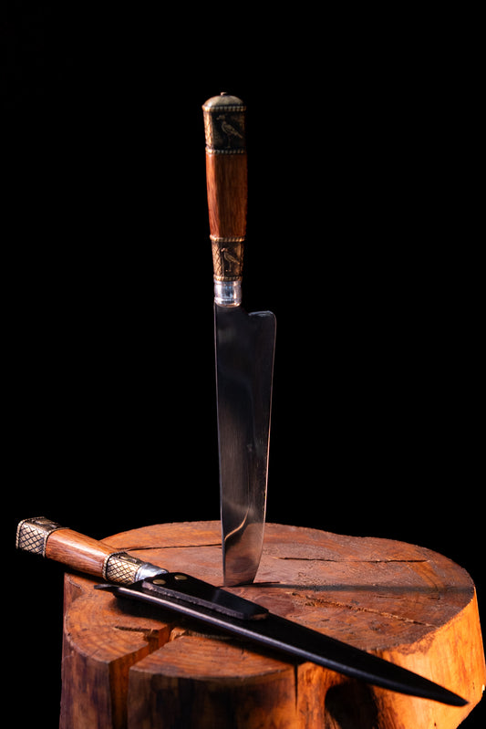 Cuchillo Zamak/Madera