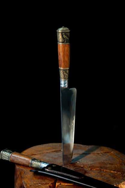 Cuchillo Zamak/Madera