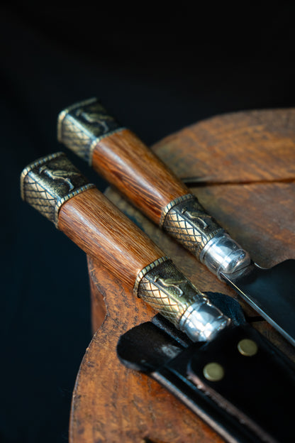 Cuchillo Zamak/Madera