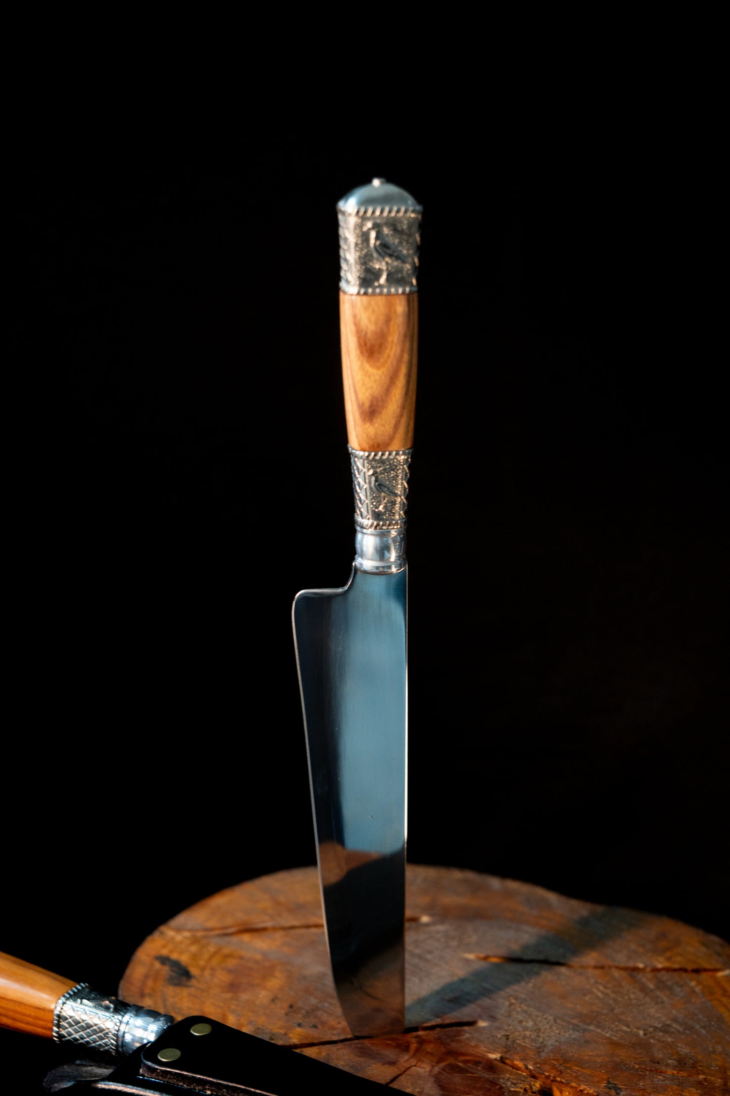Cuchillo Zamak/Madera