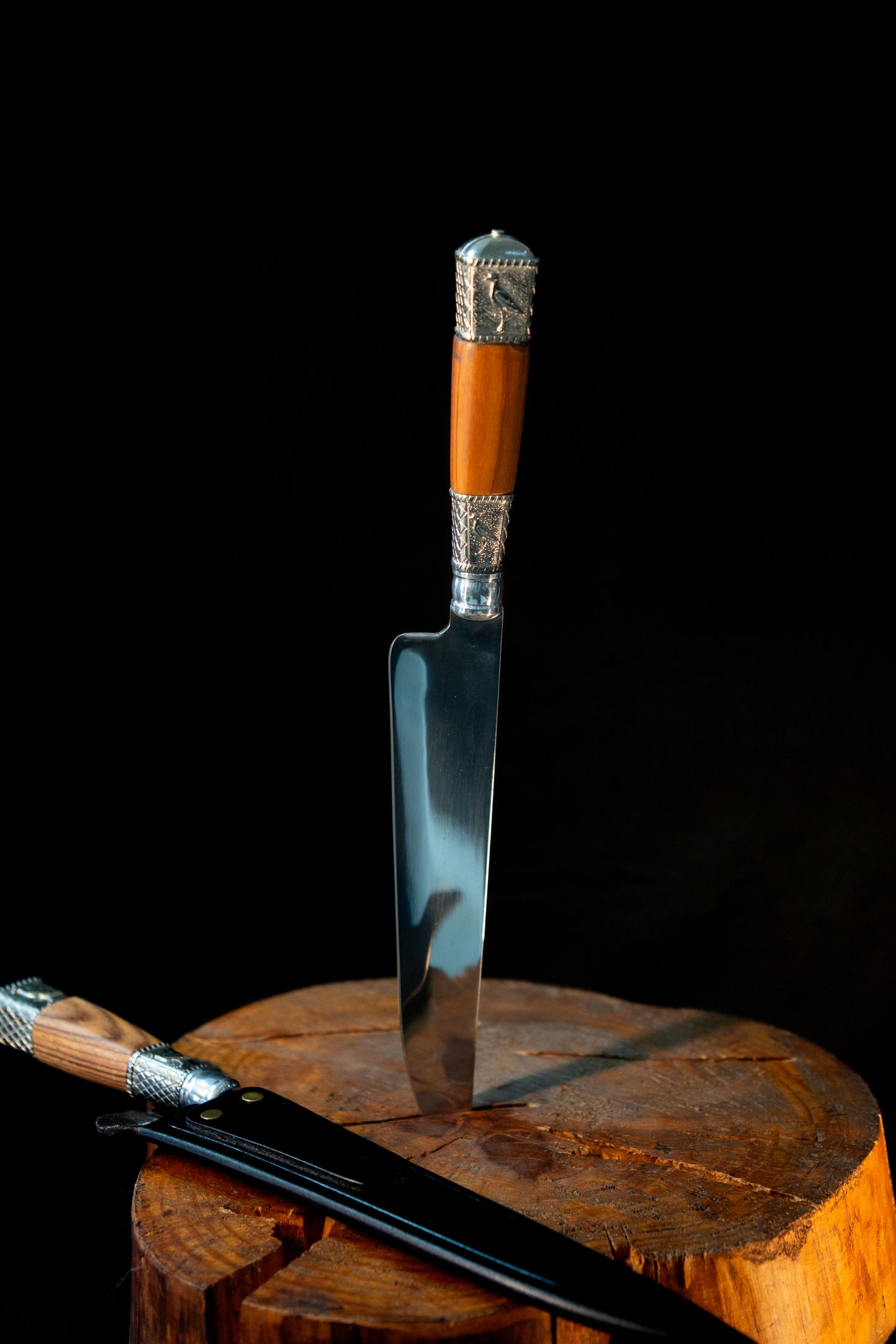 Cuchillo Zamak/Madera