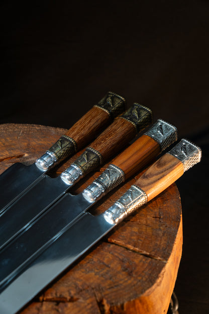 Cuchillo Zamak/Madera