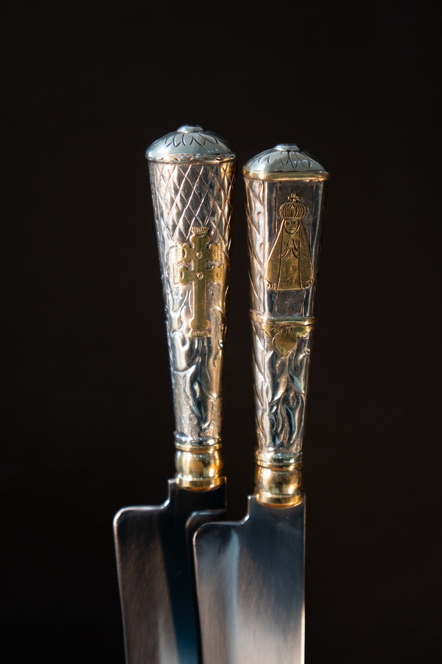 Cuchillo Alpaca y Bronce